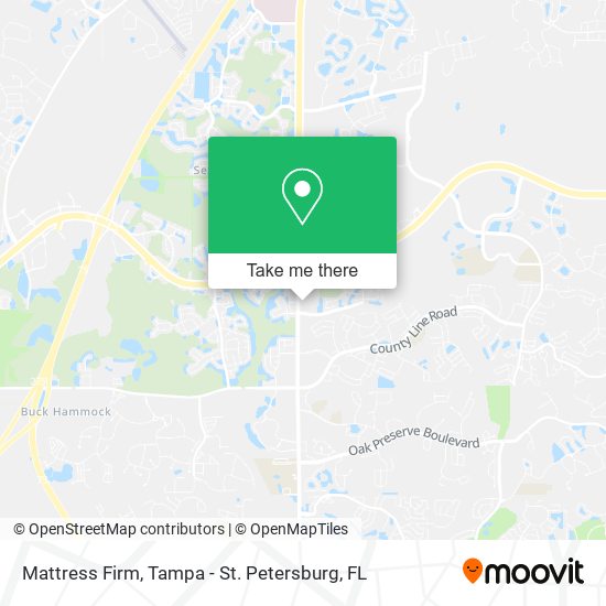 Mattress Firm map