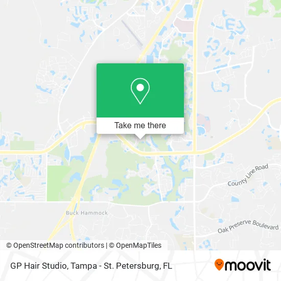 GP Hair Studio map