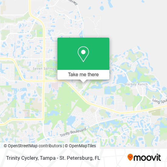 Trinity Cyclery map