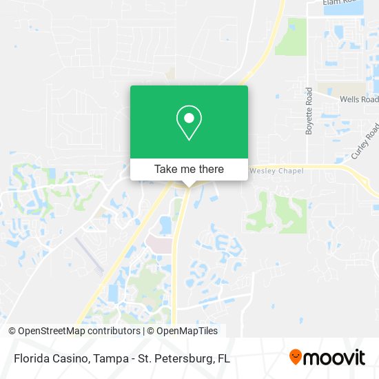 Florida Casino map