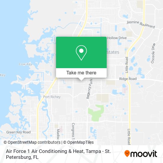 Mapa de Air Force 1 Air Conditioning & Heat