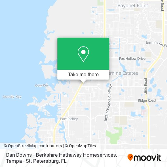 Mapa de Dan Downs - Berkshire Hathaway Homeservices
