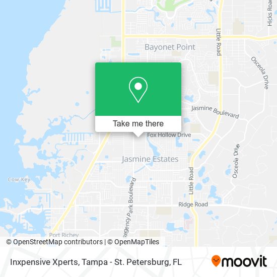 Inxpensive Xperts map