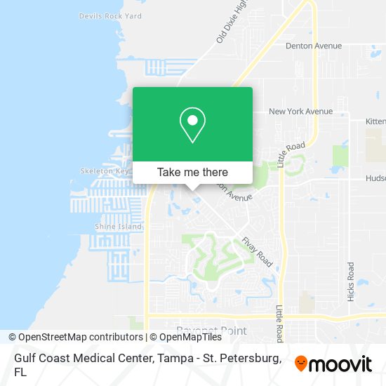 Mapa de Gulf Coast Medical Center