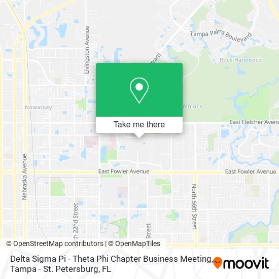 Delta Sigma Pi - Theta Phi Chapter Business Meeting map