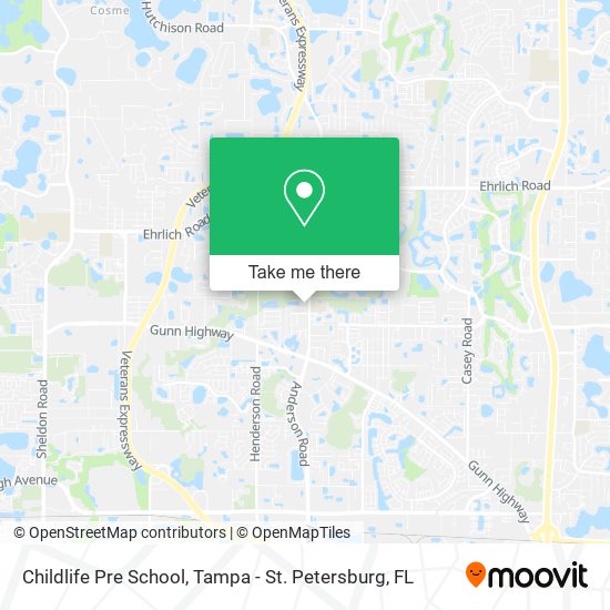 Childlife Pre School map