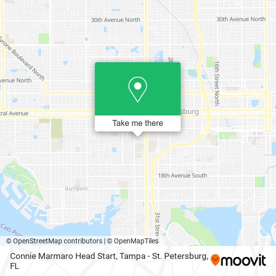 Connie Marmaro Head Start map