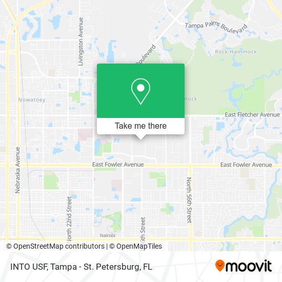 Mapa de INTO USF