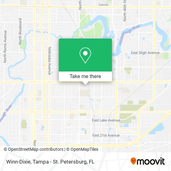 Mapa de Winn-Dixie