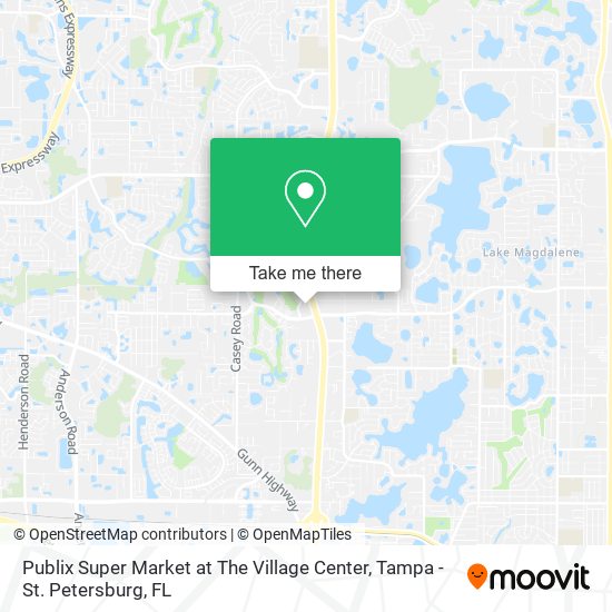 Mapa de Publix Super Market at The Village Center