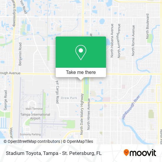 Mapa de Stadium Toyota