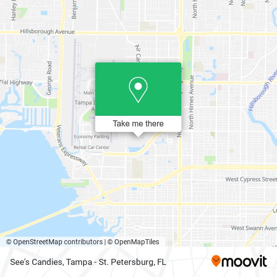 See's Candies map