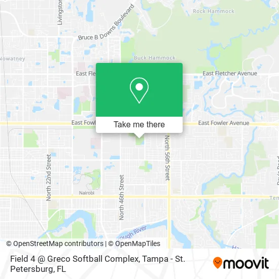 Field 4 @ Greco Softball Complex map