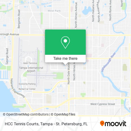 Mapa de HCC Tennis Courts