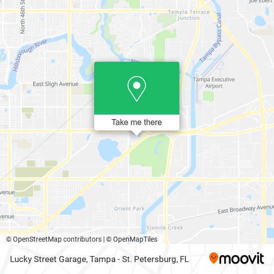 Lucky Street Garage map