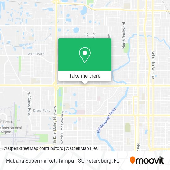 Habana Supermarket map