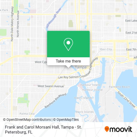 Mapa de Frank and Carol Morsani Hall