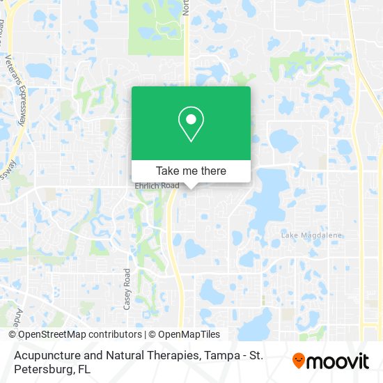 Acupuncture and Natural Therapies map