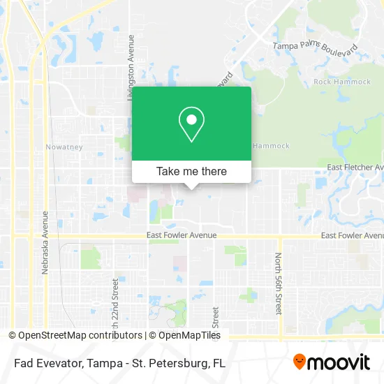 Fad Evevator map