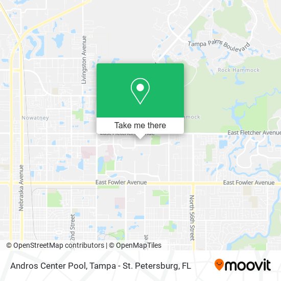Andros Center Pool map