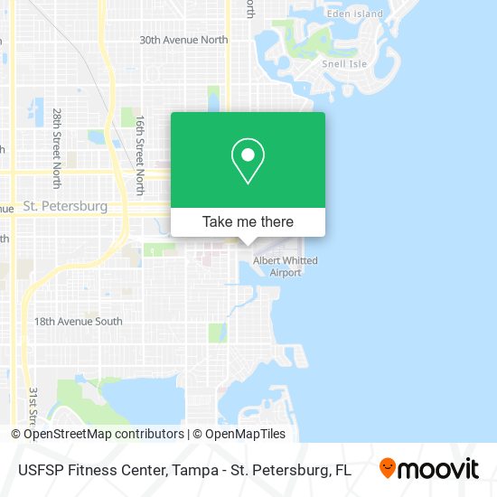 Mapa de USFSP Fitness Center