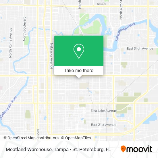 Mapa de Meatland Warehouse