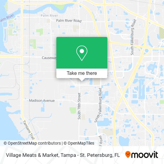 Mapa de Village Meats & Market