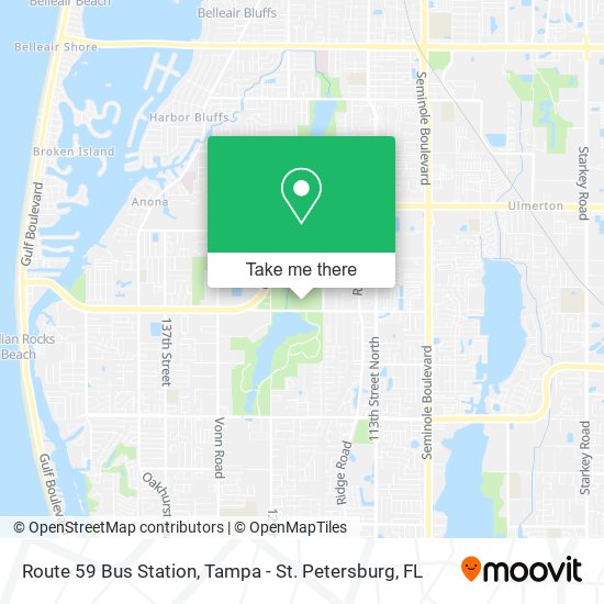 Route 59 Bus Station map