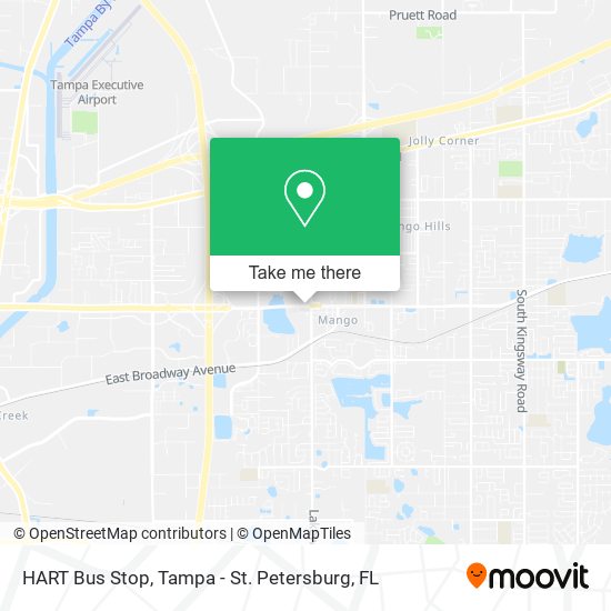 Mapa de HART Bus Stop