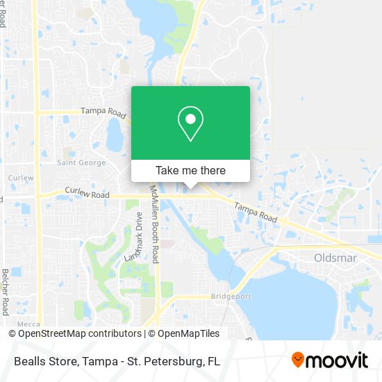 Bealls Store map