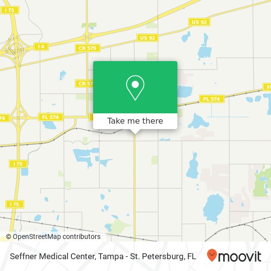 Seffner Medical Center map