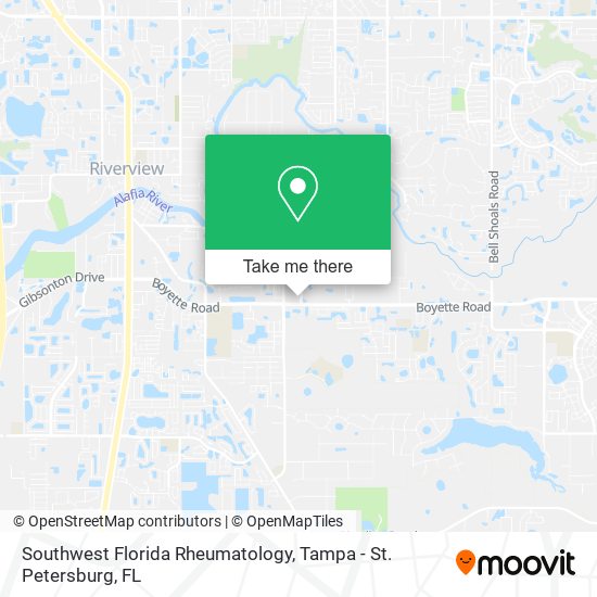 Mapa de Southwest Florida Rheumatology