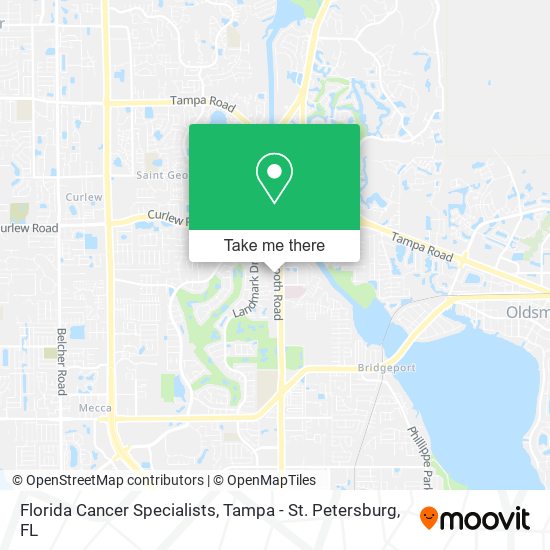 Florida Cancer Specialists map