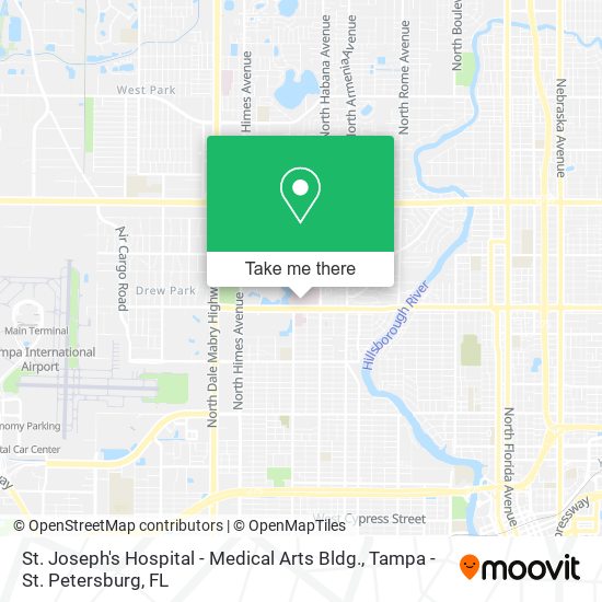 Mapa de St. Joseph's Hospital - Medical Arts Bldg.