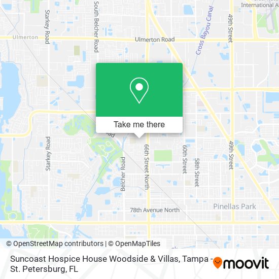 Mapa de Suncoast Hospice House Woodside & Villas