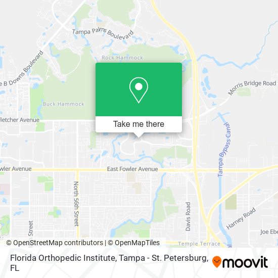 Florida Orthopedic Institute map