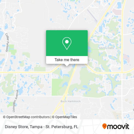 Disney Store map