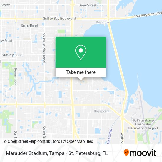Mapa de Marauder Stadium