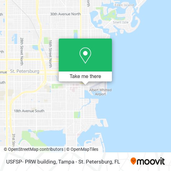 Mapa de USFSP- PRW building