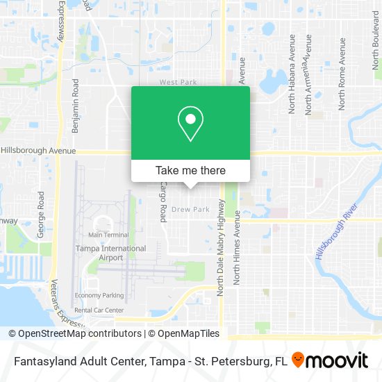 Fantasyland Adult Center map