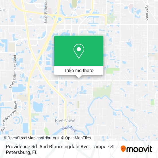 Providence Rd. And Bloomingdale Ave. map