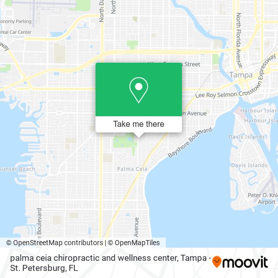 palma ceia chiropractic and wellness center map