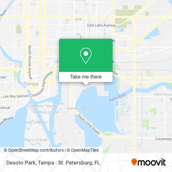 Desoto Park map