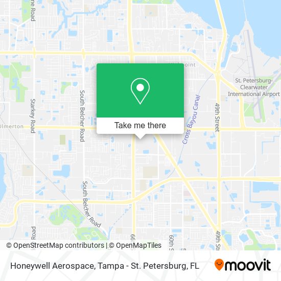 Honeywell Aerospace map