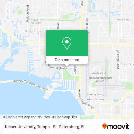 Keiser University map