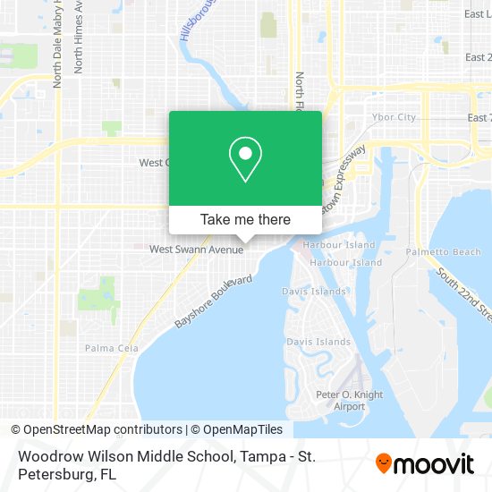 Woodrow Wilson Middle School map
