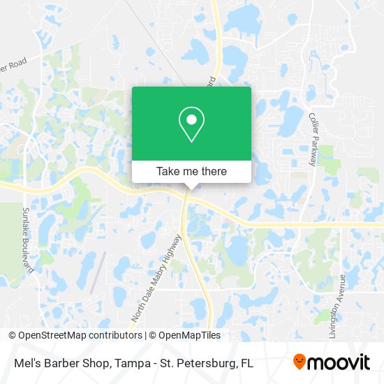 Mapa de Mel's Barber Shop
