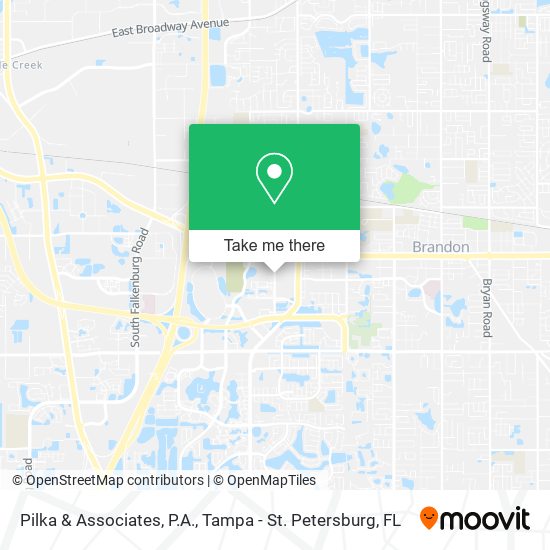 Pilka & Associates, P.A. map