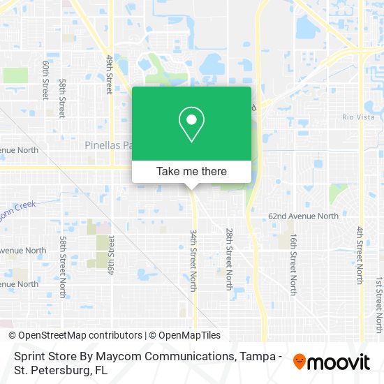 Sprint Store By Maycom Communications map