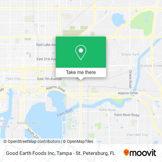 Good Earth Foods Inc map